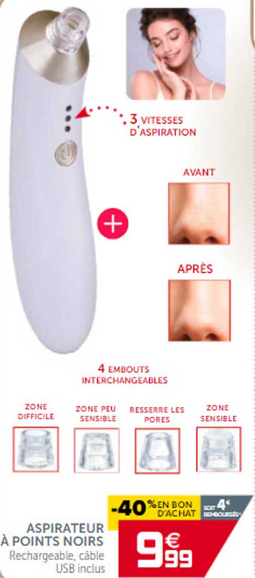 aspirateur à points noirs