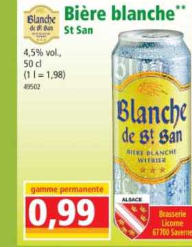 bière blanche st san blanche de st san