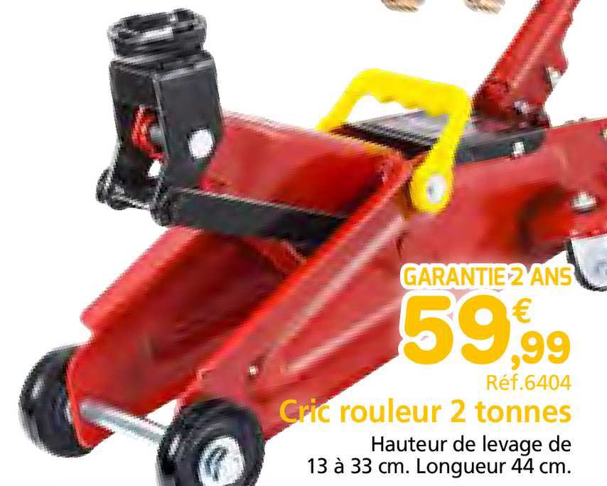 cric rouleur 2 tonnes