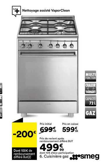 Cuisinière Gaz Smeg