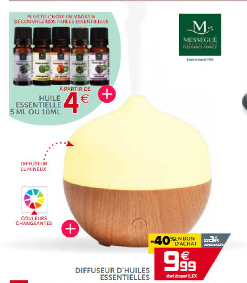 diffuseur d'huiles essentielles