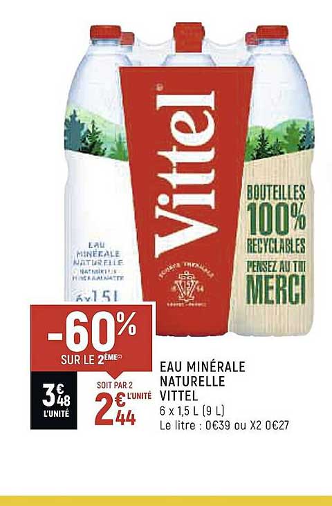 Eau Minérale Naturelle Vittel