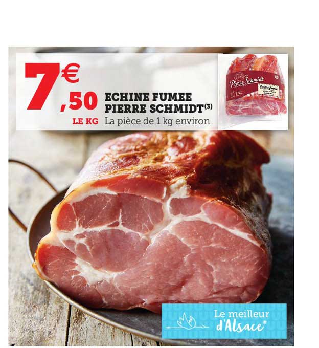 échine fumée pierre schmidt