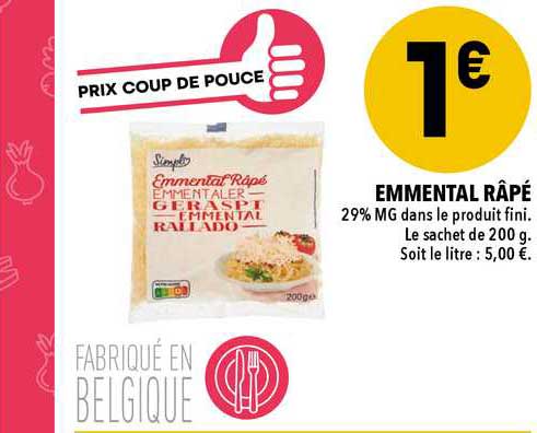 Emmental Râpé