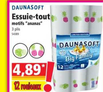 essuie-tout daunasoft
