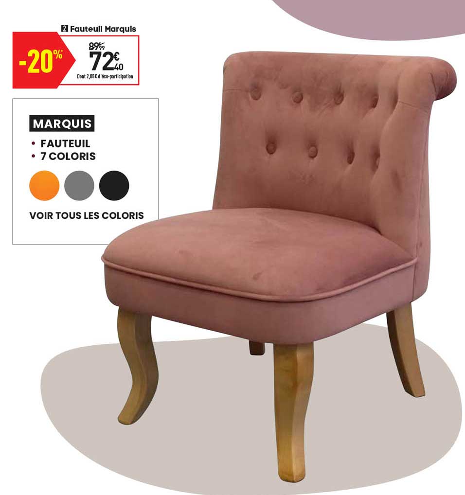 Fauteuil Marquis