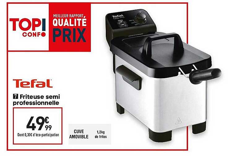 friteuse semi professionnelle tefal