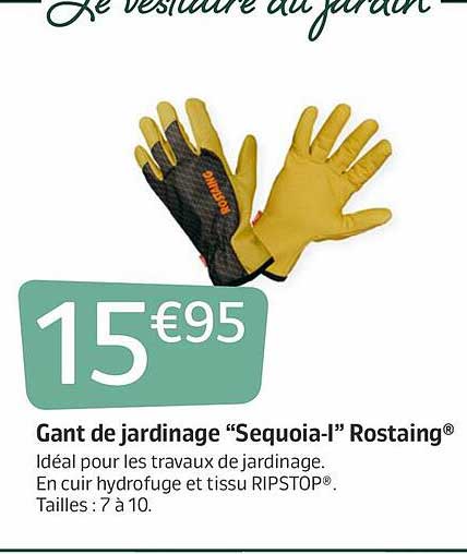 gant de jardinage "sequoia-l" rostaing