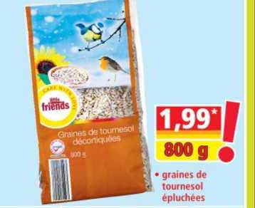 graines de tournesol épluchées little friends