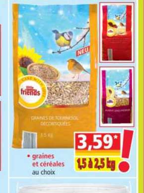 graines et céréales little friends