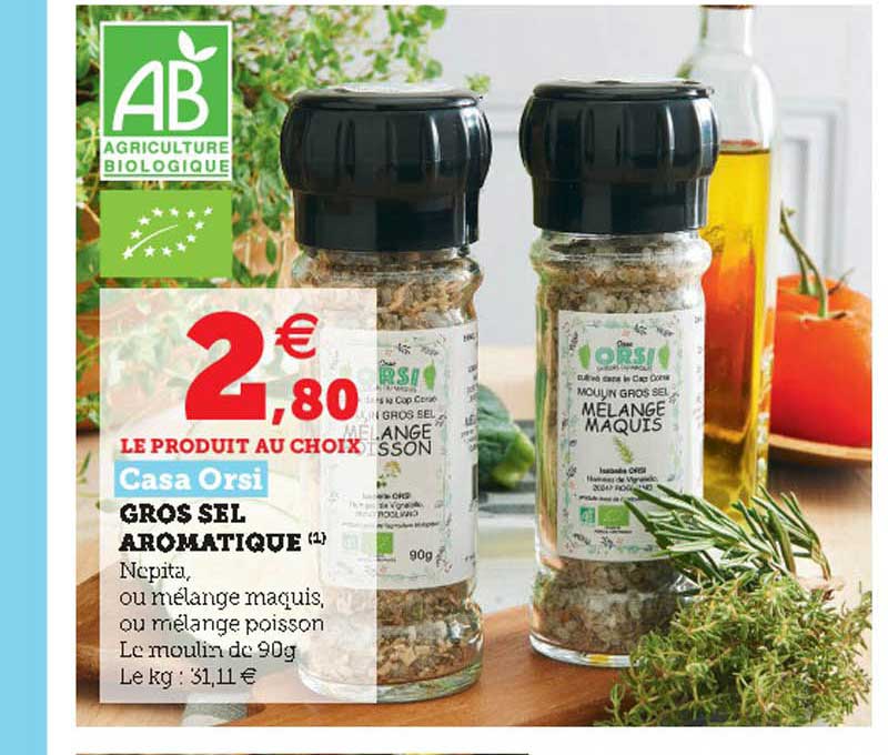 gros sel aromatique casa orsi