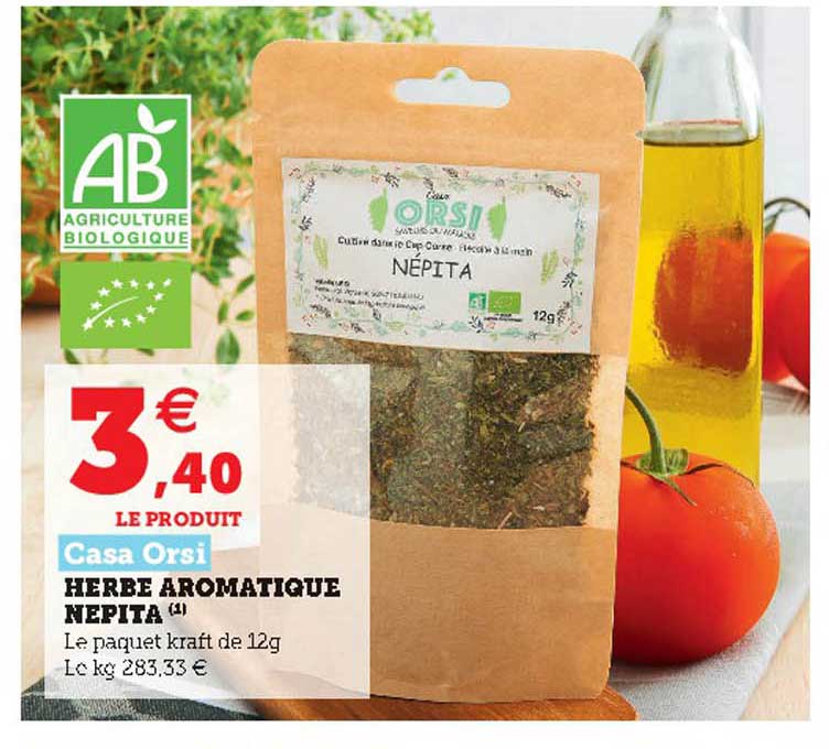 herbe aromatique nepita casa orsi