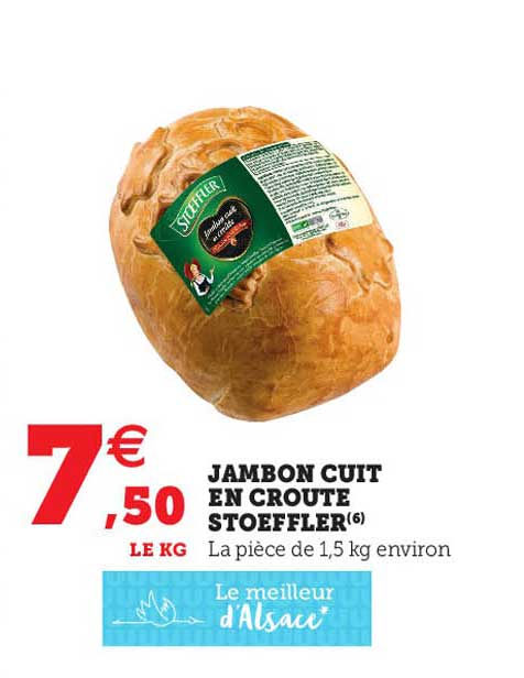 Jambon Cuit En Croûte Stoeffler