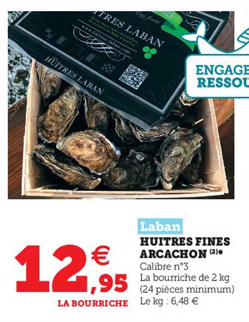 Laban Huitres Fines Arcachon