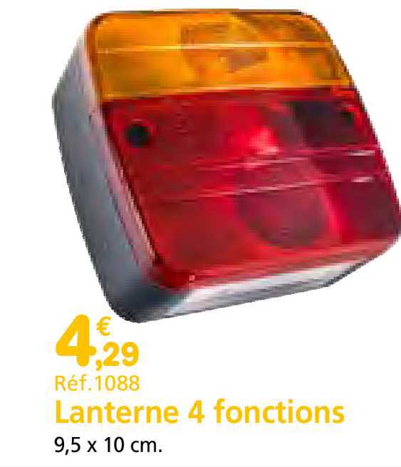 lanterne 4 fonctions