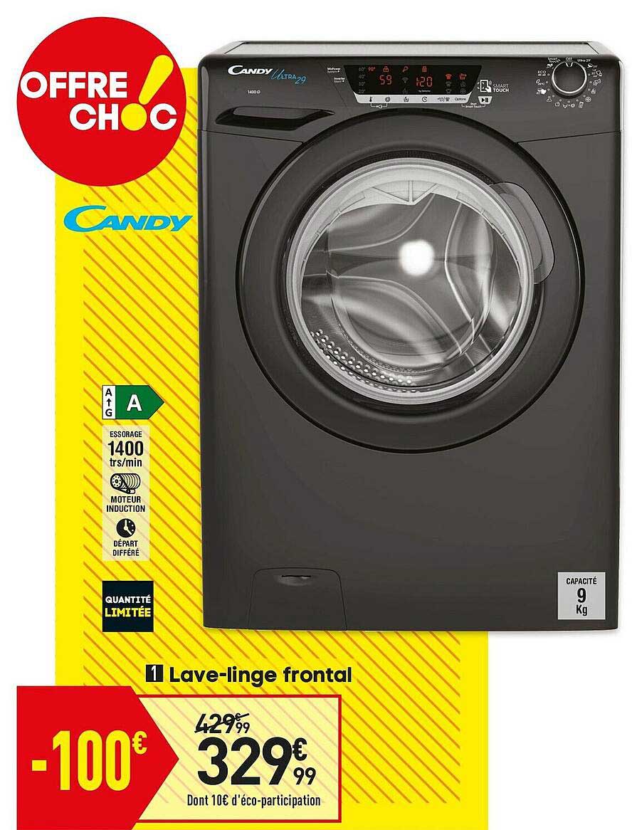 lave-linge frontal candy