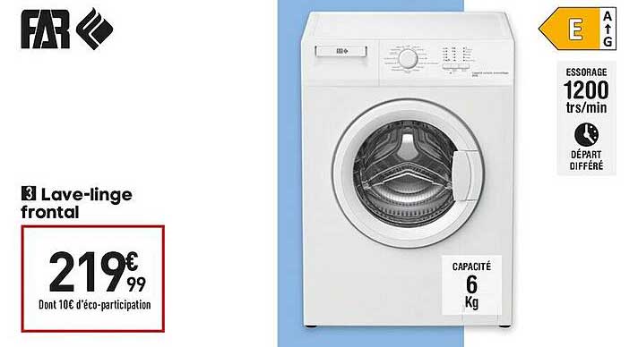 lave-linge frontal far
