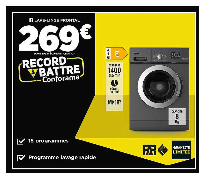 lave-linge frontal far
