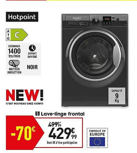 Lave-linge Frontal Hotpoint