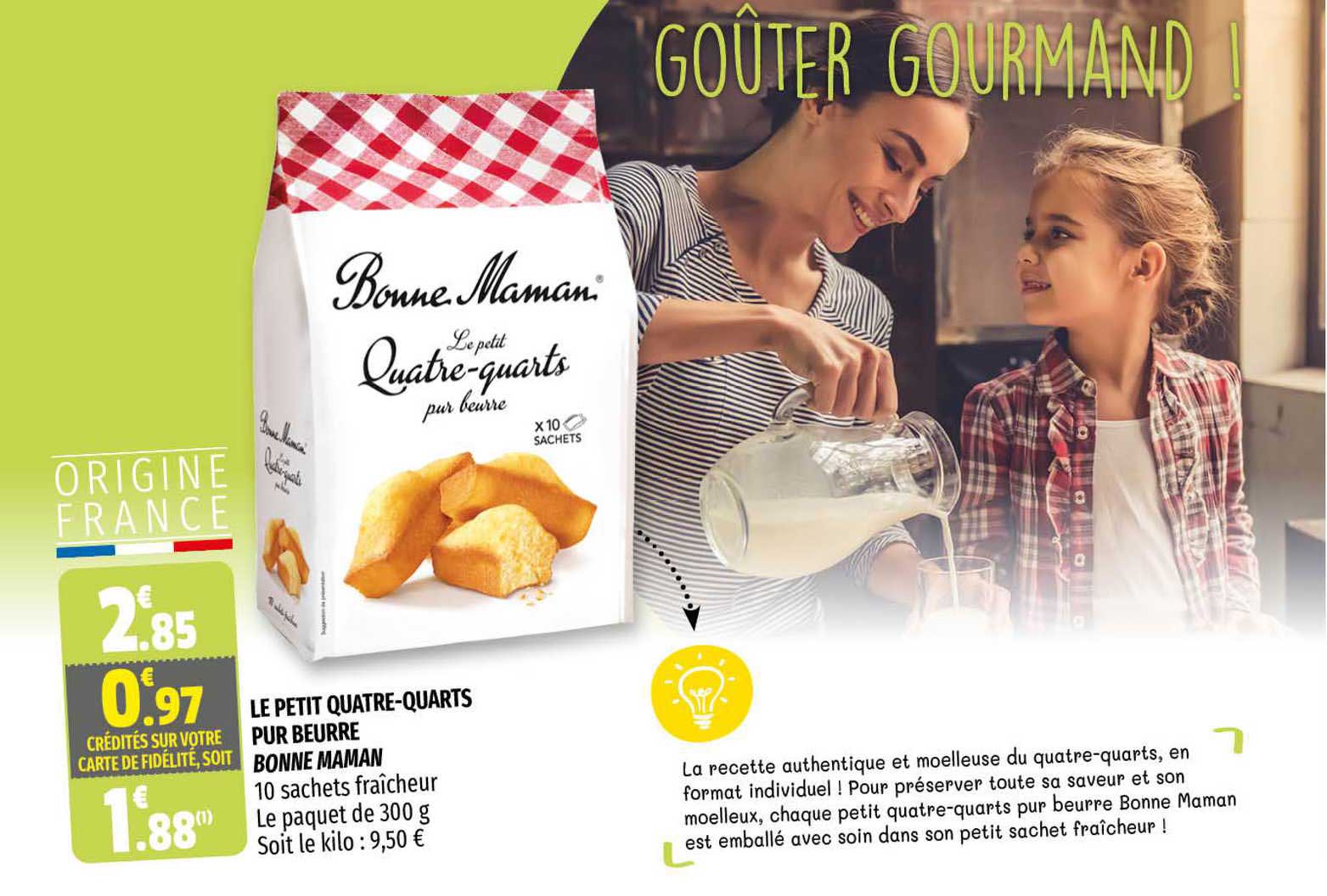 le petit quatre-quarts pur beurre bonne maman