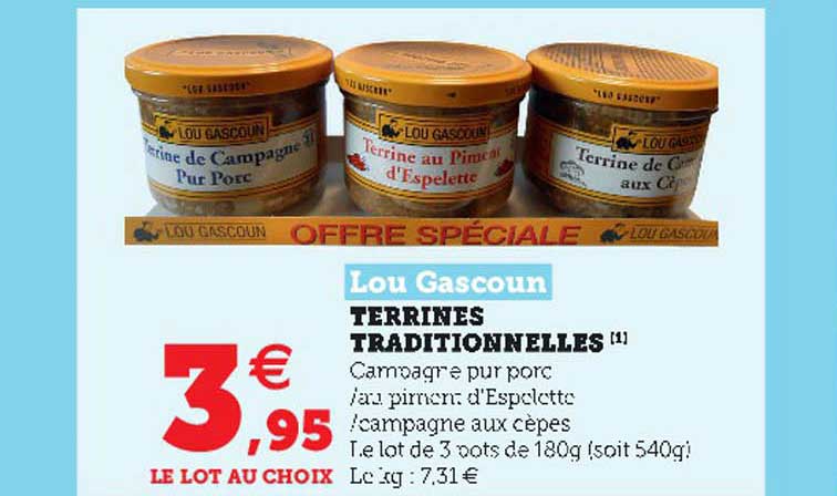 lou gascoun terrines traditionnelles