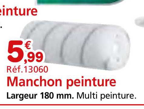 manchon peinture largeur 180 mm multi peinture