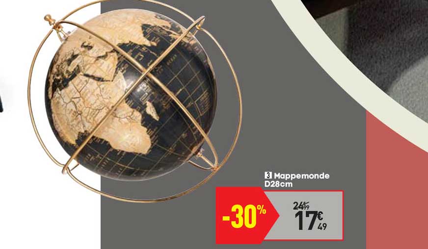 mappemonde d28 cm