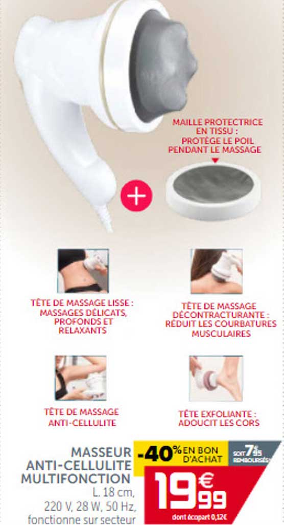 masseur anti-cellulite multifonction