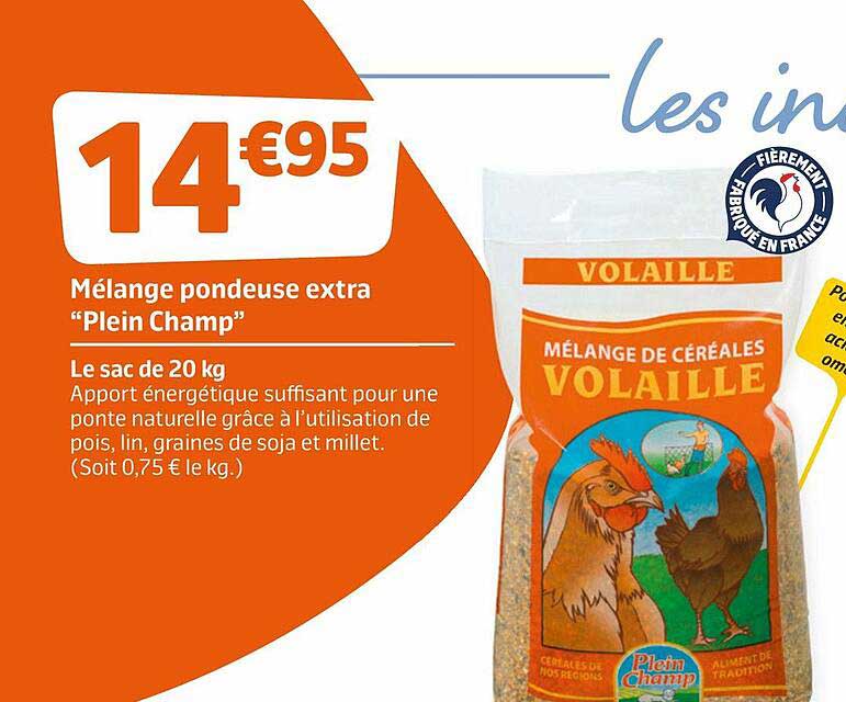mélange pondese extra "plein champ"