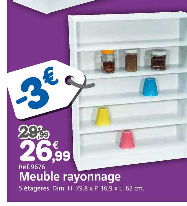 meuble rayonnage
