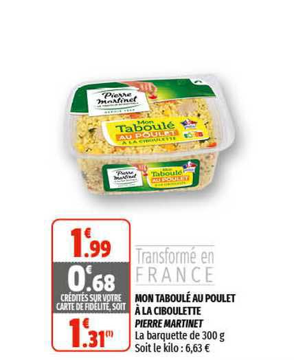 mon taboulé au poulet à la ciboulette pierre martinet