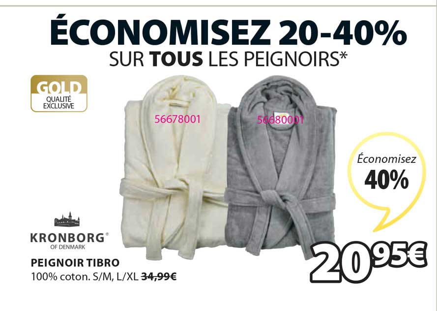 Peignoir Tibro Kronborg