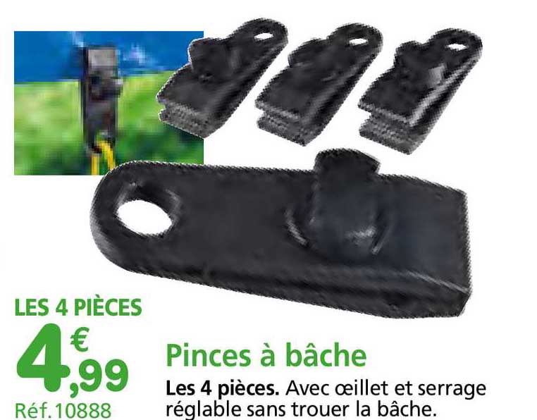 Pinces à Bâche