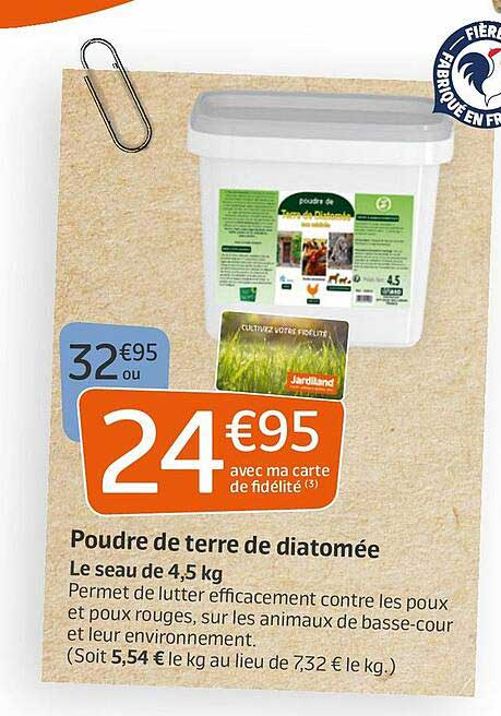 poudre de terre de diatomée