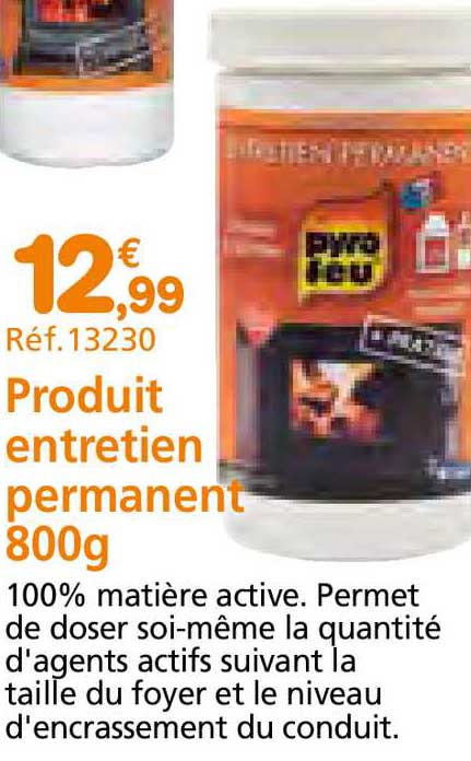 produit entretien permanent 800g