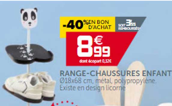 range-chaussures enfant