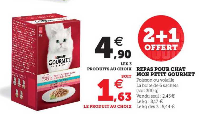 repas pour chat mon petit gourmet