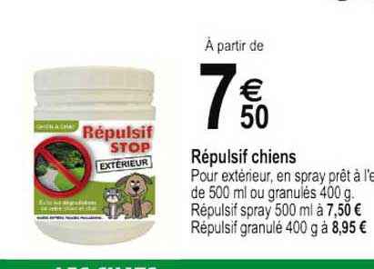 Répulsif Chiens