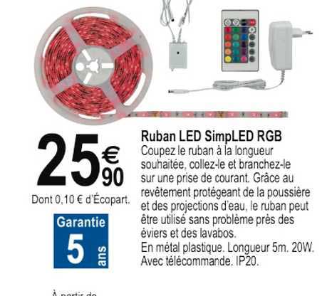 Ruban Led Simpled Rgb