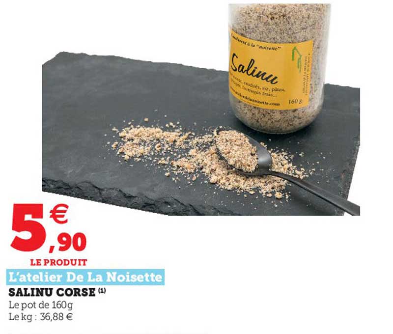 salinu corse l'atelier de la noisette