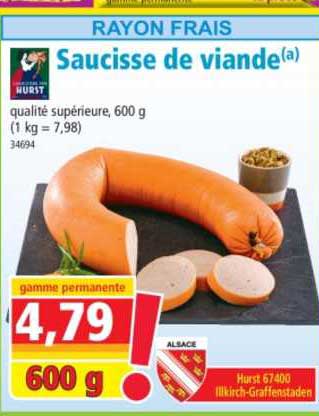 Saucisse De Viande