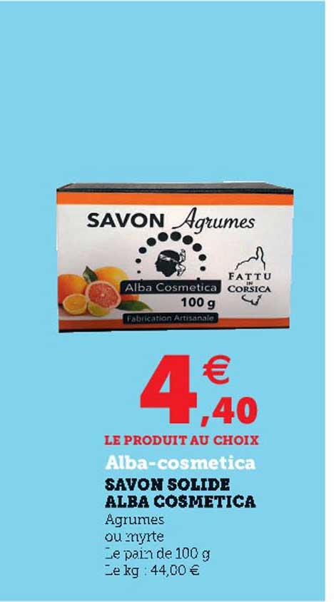 Savon Solide Alba Cosmetica