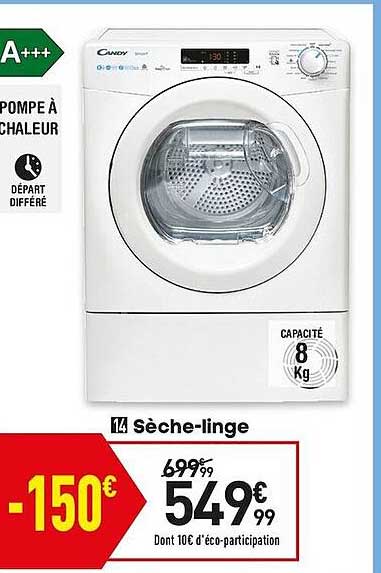 sèche-linge candy