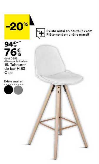 Tabouet De Bar Oslo