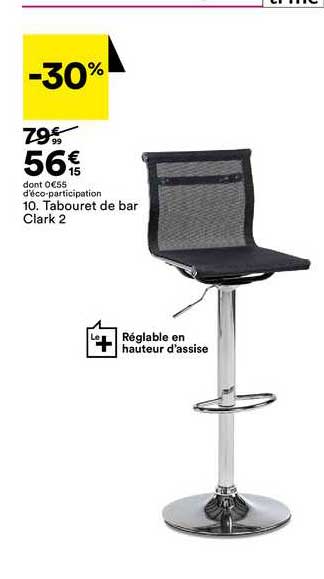 tabouret de bar clark 2