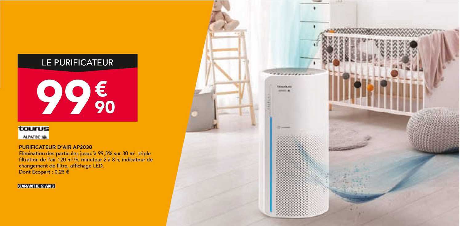 taurus alpatic purificateur d'air ap2030