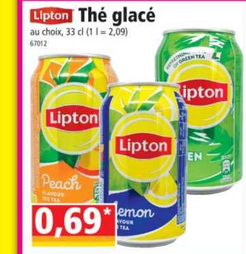 Thé Glacé Lipton