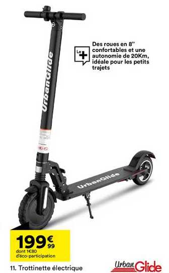 trottinette électrique urban glide