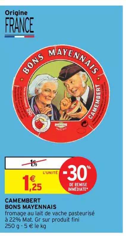 camembert bons mayennais