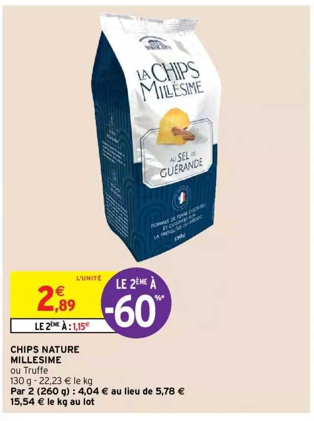 Chips Nature Millésime